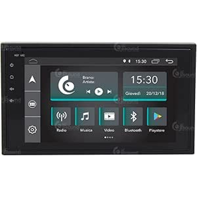 Universalus automobilinis radijas 2 DIN 