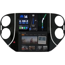 【6G+128G】 - Android 14 IPS automobilinis radijas tinka VW Tiguan (2010-2015 m.) - Belaidis CarPlay/Android Car/DSP - LED kamera ir mikrofonas - 9,7 colio 2 DIN - DAB valdymas vairu Greita 360 kamera 4G