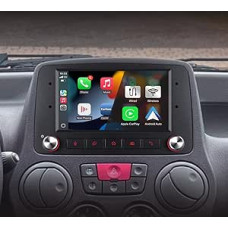 Automobilinis radijo imtuvas Fiat Panda 2003-2012 Stereofoninis belaidis CarPlay/Android automobilis Passat Touran Jetta Beetle Tiguan EOS Polo Bluetooth RDS