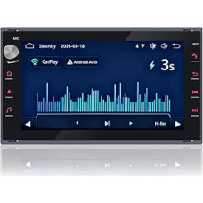 Automobilinis radijo imtuvas su belaidžiu CarPlay Android automobiliui VW Ibiza 6L Fox Polo Passat Golf Jetta MK3 MK4 Sharan T5 Multivan Transport Seat Skoda Linux sistema Greitas paleidimas Be trūkčiojimo IPS jutiklinis ekranas