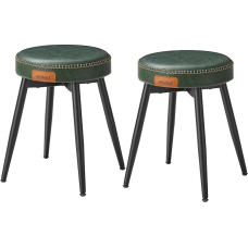 VASAGLE EKHO Collection - Dining Chairs Set of 2 Kitchen Chairs Faux Leather Mid-Century Modern Style 19