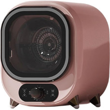 Kleiner kondensations-wäschetrockner, kompakter tragbarer schleudertrockner, max. Belastbarkeit 0,8 kg, 35db geräuscharm, kompakt und leicht für kleine räume Pink