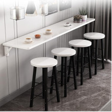 Klappbarer Esstisch zur Wandmontage für die Küche zu Hause, das Restaurant Milk Tea Shop. Multifunkcionalus ir platzsparender klappbarer Schreibtisch für kleine Räume