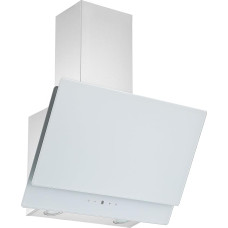 Gartraukis 60 cm be galvutės kampinis gartraukis Sieninis gartraukis Stiklas Baltas LED Respekta