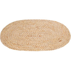Mipcase Großes Ovales Handgewebtes Tischset aus Natürlichem Maisblatt Hitzebeständig und rutschfest Rustikales Platzdeckchen für Esstisch und Küche 30x45cm