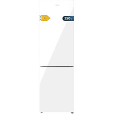 Cecotec Bolero CoolMarket Combi 250 Fridge-Freezer Combination White Glass 250 L Energy Class E Fridge Freezer White Glass 180 x 55 cm 250 L No Frost Multi Air Flow Fast Cooling System