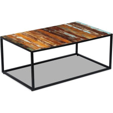 vidaXL vidaXL kavos staliukas Rašomasis stalas Baldai namų dekorui Medžio masyvas 100x60x40 cm