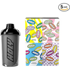 HOLY Starter Set Deluxe - Energy, Iced Tea, Hydration & Milkshake - 57 Servings in 26 Fruity Flavours - Vegan & Sugar-Free with 100% Natural Fruit Flavours