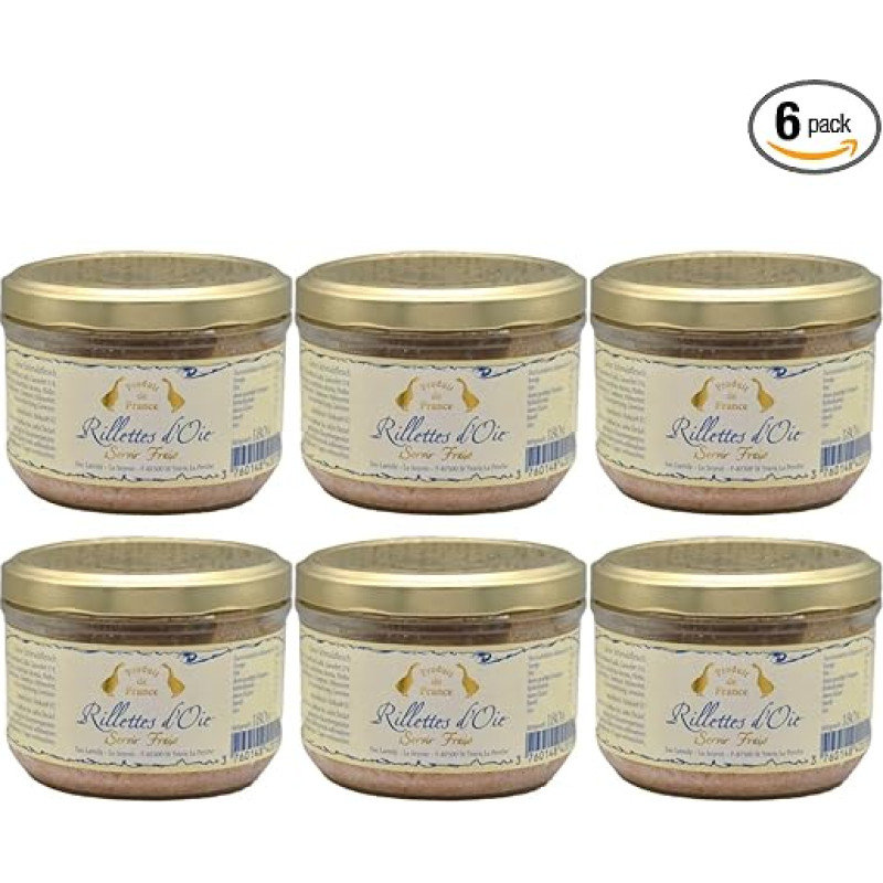 Laredy Goose Lillettes Classic French Spread France Includes FeinWert E-Book (6 x 180 g)