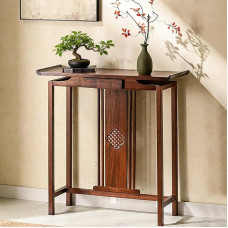 Eingangstisch, 30 cm Beistelltisch Schmal, Konsolentisch Holz mit Schublade, Flurtisch Schmal für Wohnzimmer, Schlafzimmer, Flur(80 * 30 * 84.5cm/31 * 12 * 33.3in)