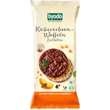 Avinžirnių vafliai Tamsiai kartūs iš baltymų turtingų avinžirnių 65 g 1 x 65 g