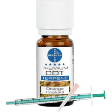 CDT terpenų koncentratai, apelsinų sausainiai, 2 ml, aromato izoliatas aromatizavimui, Herrlan, pagaminta Vokietijoje