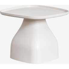 SKLUM Jubarri Gardenia kvadratinis staliukas 48 x 48 cm baltas ↑ 38 cm