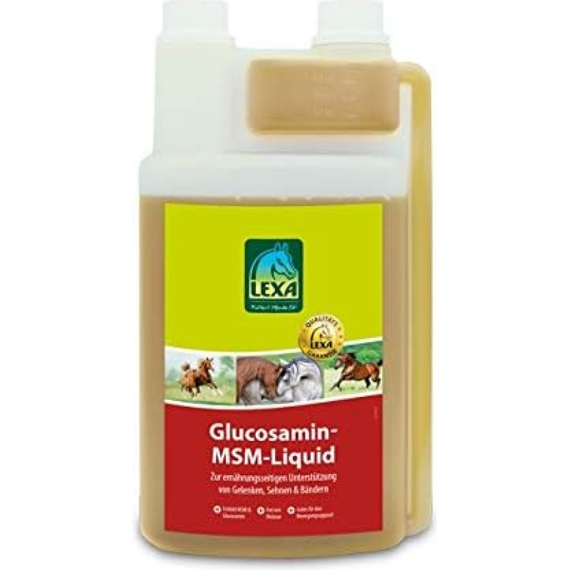 Gliukozaminas MSM skystas 1 l butelis