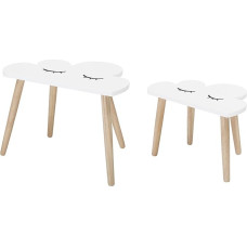 Bloomingville stalas Baltas MDF