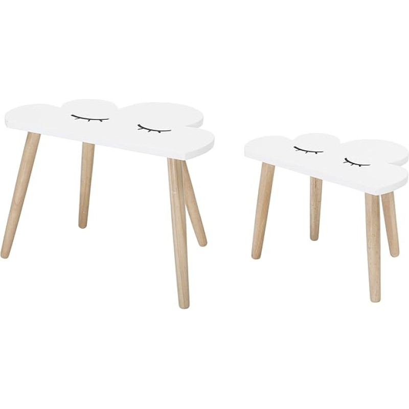 Bloomingville stalas Baltas MDF
