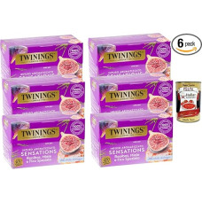 Italian Gourmet Rooibos Tea with Honey & Spicy Fig - 6 x 20 Tea Bags (240g), Caffeine Free, Flavoured Rooibo Tea, Hot or Cold, Storage Pack + Italian Gourmet Polpa