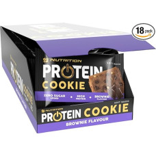 GoOn Nutrition - High Protein Cookie without Sugar Brownie 18 x 50 g, Biscuits, Fitness Products, Snack, Sweets, Food Spring, Nibble Items