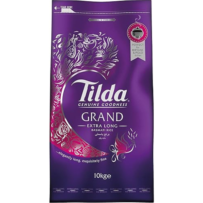 TILDA - Basmati ryžiai Extra Long - (1 x 10 kg)