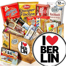ostprodukte-versand I Love Berlin/Süßes Ostpaket DDR/Berlin Birthday Gift