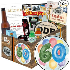 60-asis gimtadienis / Vyriška dėžutė ONostalgija / Dovanos 60-asis gimtadienis