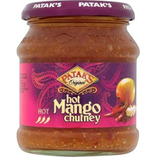Patak's Hot Chutney Mango 340g (6 vnt.)