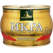 Ikrai - Zarendom Gorbuscha lašišų ikrai Premium Gold 500 g - Raudonieji ikrai - Ikra