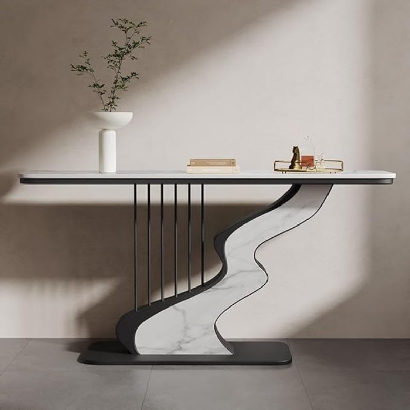Konsolentisch im nordischen Stil, Eingangsmöbel im einzigartigen Design für Wohnzimmer, Flur, Foyer