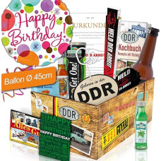 Vyriškas dovanų rinkinys/DDR dovanų dėžutė/Eastern Box/Balloon Happy Birthday