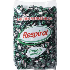 Cadburry - Caramelos respiral shelf mentol bolsa 1 kg (apytiksliai 300 vienetų)