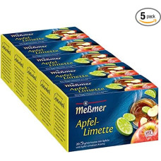 Me?mer Apple Lime 20 arbatos maišelių, 5 pakuotės