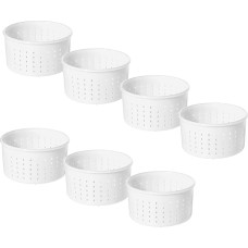 7 x sūrio formos 13 x 7 cm - 0,9 kg - Caciotta - Sūrio formos | Krepšelis | Sūrio gamyba | Laboratorija