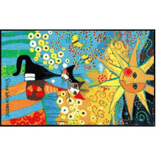 Rosina Wachtmeister doormat colourful size 75x120 cm