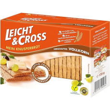 Leicht & Cross My Crispbread Whole Grain 125 g