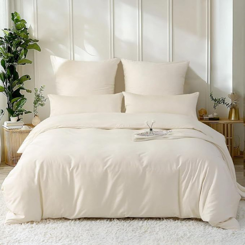 SOULFUL Satino patalynė 220 x 240 cm, medvilnė, 100 % ilgašiaudė medvilnė, šilkinė prabangi patalynė, sertifikuota 