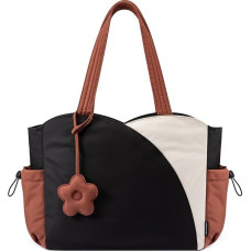 LOVEVOOK Moterų pirkinių krepšys, lengvas buferio krepšiai, Tote Bag, rankinės, darbo krepšys, didelis nešiojamojo kompiuterio krepšys, mielas Tote Bag, krepšys per petį, mokytojo krepšys darbui, universitetui, mokyklai, kelionėms