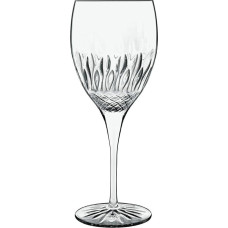 Luigi Bormioli Chianti 12757/01 Set of 4 Rhinestones Wine Glasses Clear Glass