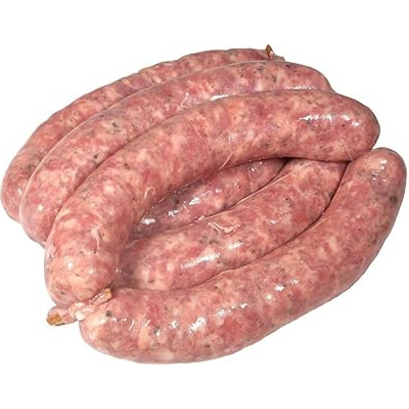 Poliwczak Žalia balta dešra apie 1 kg pagal užsakymą / polska biala surowa kielbasa išankstinis užsakymas pristatymas tik iki Velykų