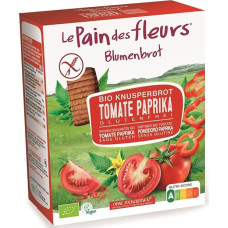 Blumenbrot Crispy Bread Slices Tomato Pepper Organic 150g