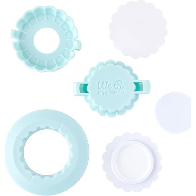 Grehge y Keepers Button Press Puffy Sticker and Shaker Shape Kit, Fastners Buttons Arts Crafts Sewing Notion Paper Supplies Scrapbooking Stamping Journaling Printmaking DIY Office Home