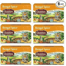 Celestial Seasonings | Bengalijos prieskoniai | 6 x 20 maišelių