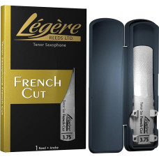 Légère Reeds Tenor Saxophone Reed, French Cut, Blade Thickness 3.75 (TSF3.75), High-Quality Synthetic Woodwind Tube