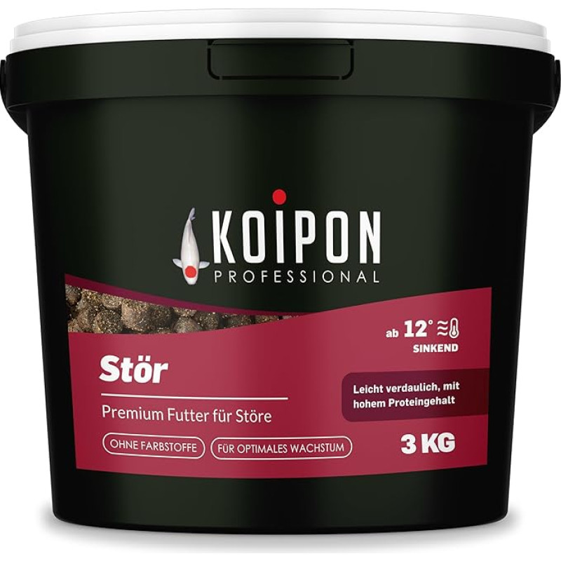Interference Five 6 mm nuskendęs maistas 3 kg (6 kg arba 25 kg - Pagaminta Vokietijoje 