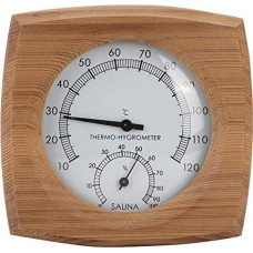 2-in-1Wood Hygrometer Thermometer Hygrometer Steam Bath Sauna Fahrenheit Accessories