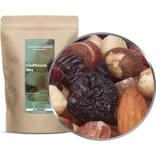 Clubhouse Mix 500g - riešutų ir džiovintų vaisių mišinys iš CrackersCompany