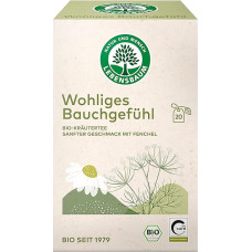 Lebensbaum Pleasant gut feeling, 20 bags x 1.5 g herbal tea golden tea for relaxation with juicy taste with fennel, 100% organic, herbal tea blend