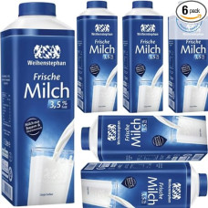 Fresh Milk 3.5% 1000 Mililitres x 6 Pieces