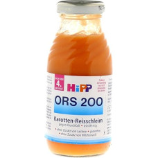 Hipp Ors 200 Geriamasis morkų ryžių gleivių tirpalas 0,2 l