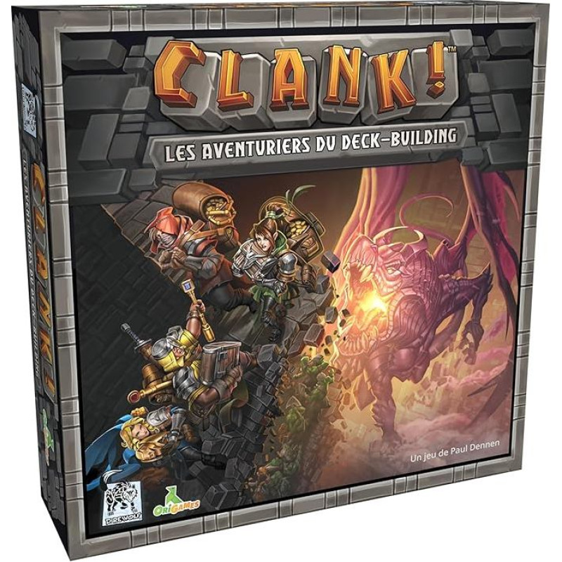 Renegade Games Studio - 605336 - Clank - Stalo žaidimas - prancūzų kalba