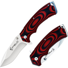 IFIELD kišeninis peilis su G10 rankena ir 7cr17mov plieno ašmenimis, 54-57 HRC kietumo, stovyklavimo įrankis žvejybai, medžioklei, sportinei veiklai